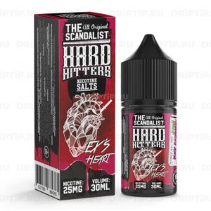 The Scandalist Hard Hitters Salt - Ex's Heart The Scandalist Hard Hitters Salt - Ex's Heart