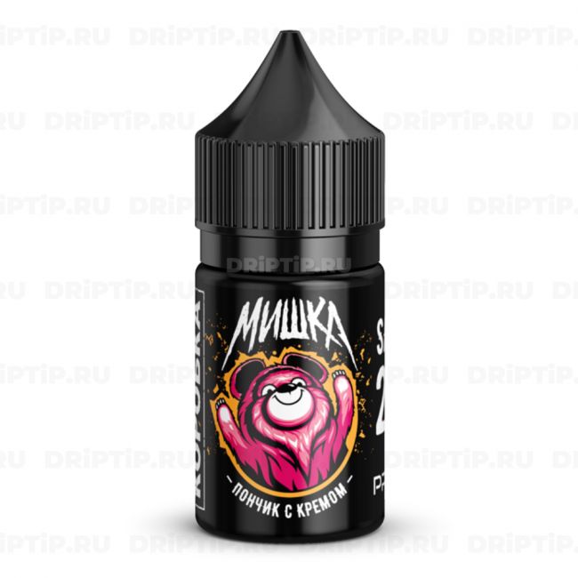 Жидкость Мишка Salt - Пончик с кремом 