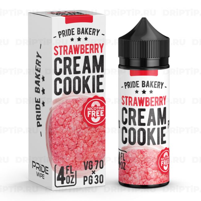 Жидкость Cream Cookie - Strawberry Жидкость Cream Cookie - Strawberry
