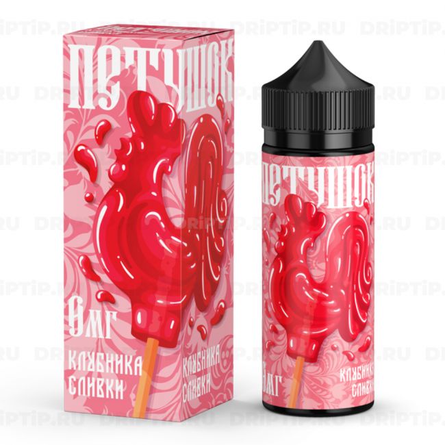 Жидкость Клубника Сливки - Петушок Жидкость Клубника Сливки - Петушок