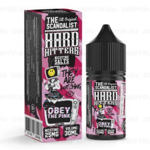 The Scandalist Hard Hitters Salt - Obey The Pink The Scandalist Hard Hitters Salt - Obey The Pink