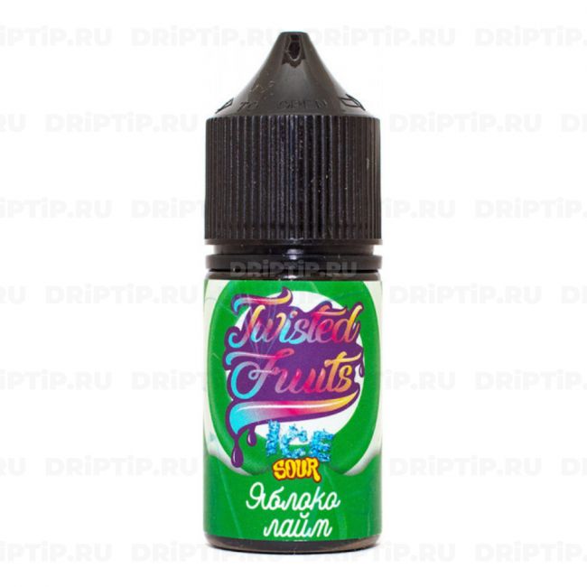 Twisted Fruits Ice Sour Salt - Яблоко Лайм