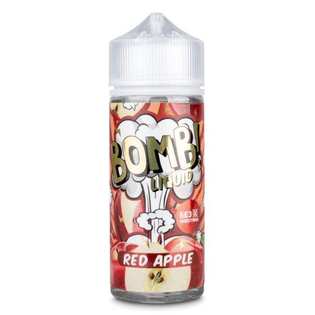 BOMB! Liquid Red Apple 3mg 120ml BOMB! Liquid Red Apple 3mg 120ml