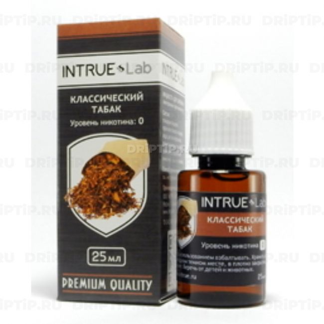 Жидкость Intrue Lab - Классический табак Жидкость Intrue Lab - Классический табак