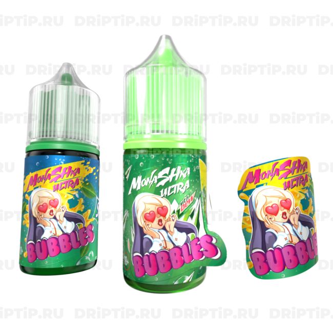Жидкость Monashka Bubbles Salt - Mountain Dew Tornado Citrus 