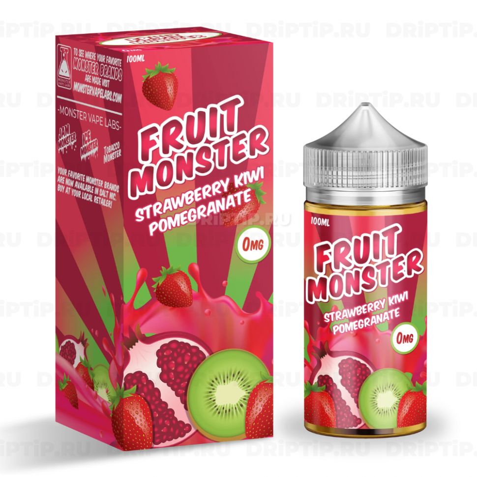 Жидкость Fruit Monster - Strawberry Kiwi Pomegranate