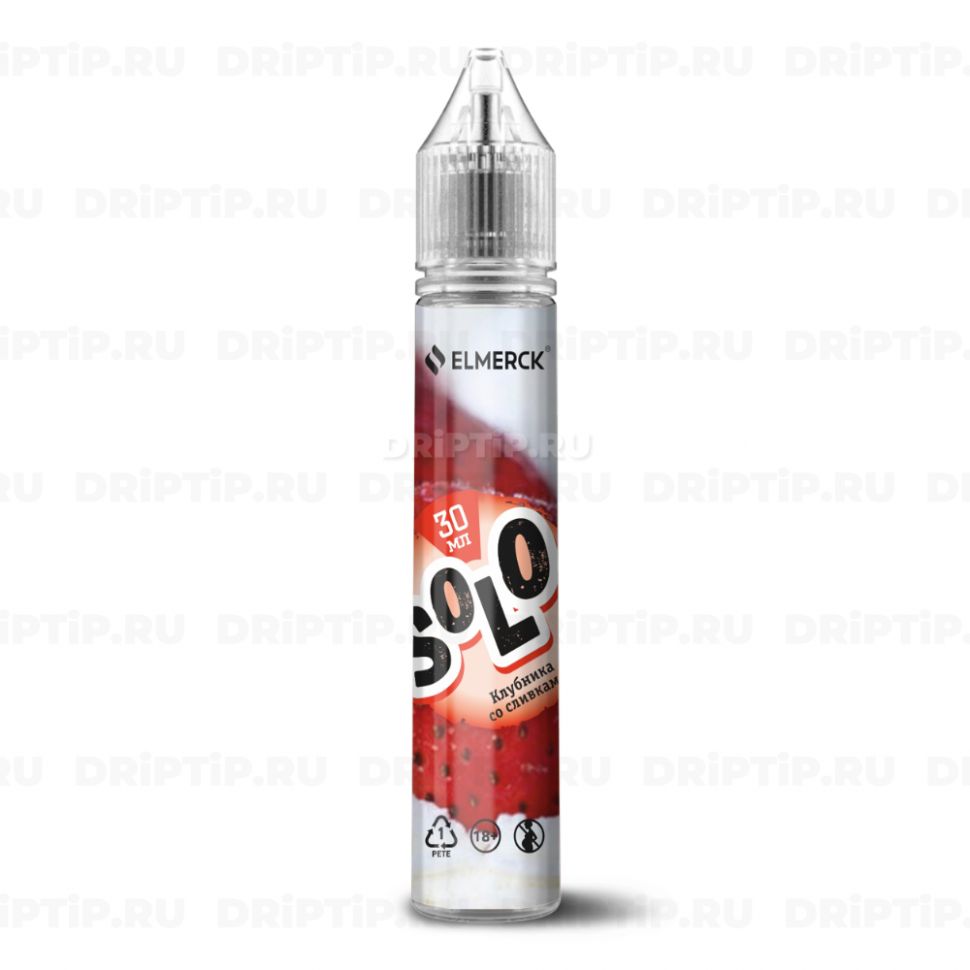 Solo - Клубника со сливками Срок годности до 12.2024