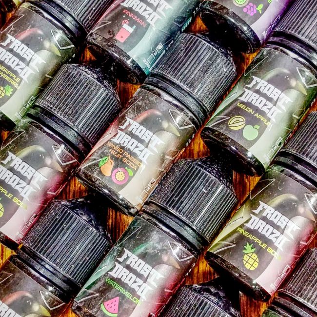 Жидкость Frost Drozd Salt - Melon Apple 