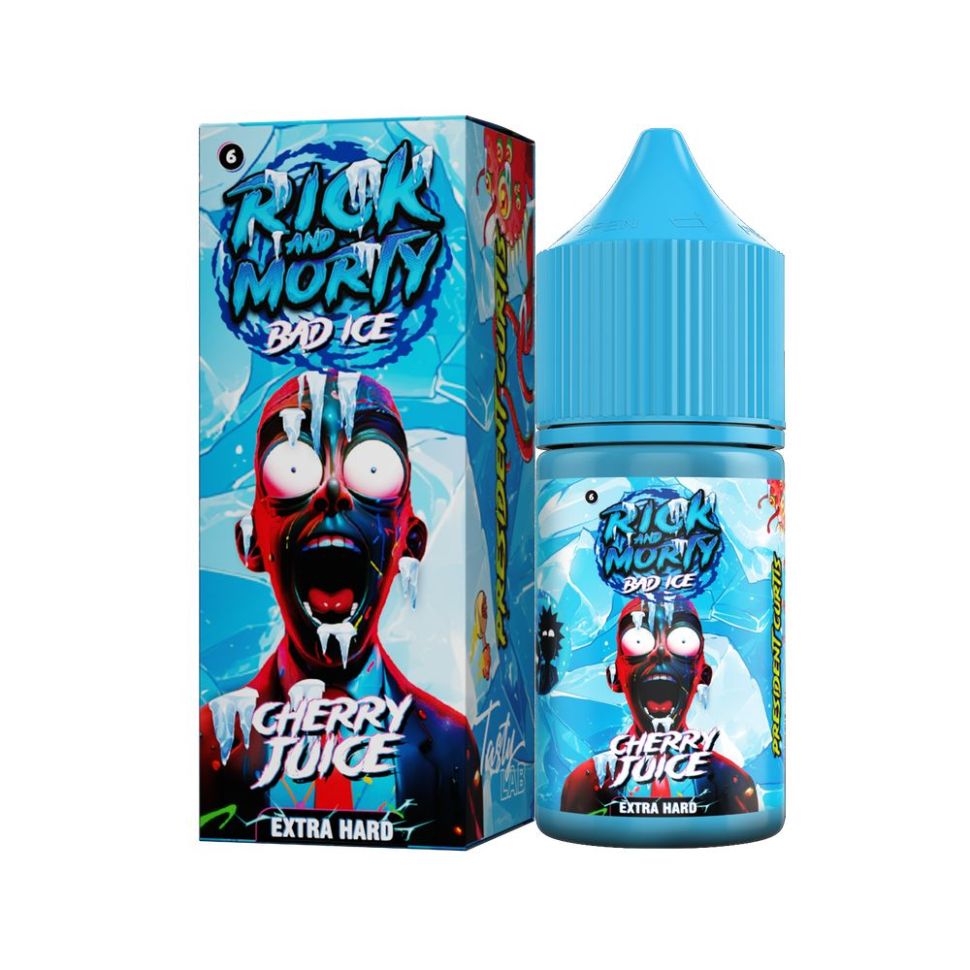 Жидкость Rick and Morty Salt Bad Ice - Вишневый Морс