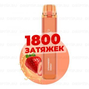 Elf Bar NC1800 - Клубничный Энергетик Elf Bar NC1800 - Клубничный Энергетик