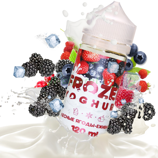 Жидкость Frozen Yoghurt - Лесные ягоды-Ежевика 3 mg, 120 ml Жидкость Frozen Yoghurt - Лесные ягоды-Ежевика 3 mg, 120 ml