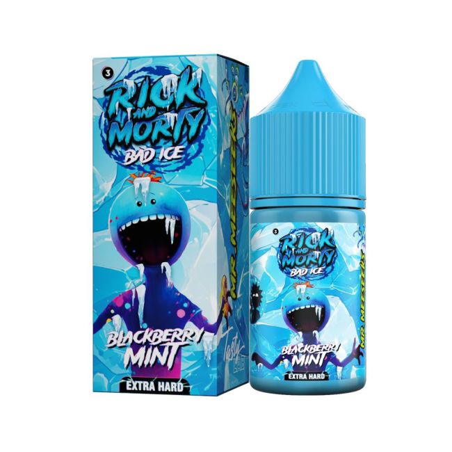 Жидкость Rick and Morty Salt Bad Ice - Ежевика Мята Жидкость Rick and Morty Salt Bad Ice - Ежевика Мята