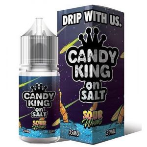 Candy King On Salt - Sour Worms 30мл 35мг