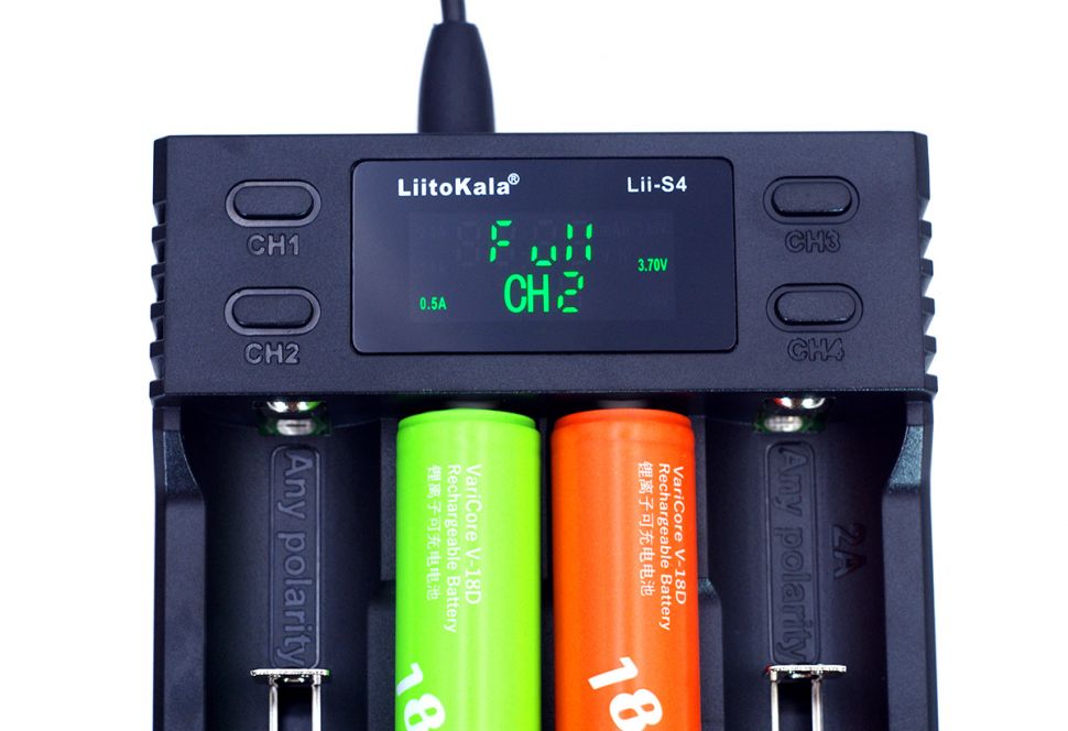 Зарядное устройство Liitokala Lii-S4