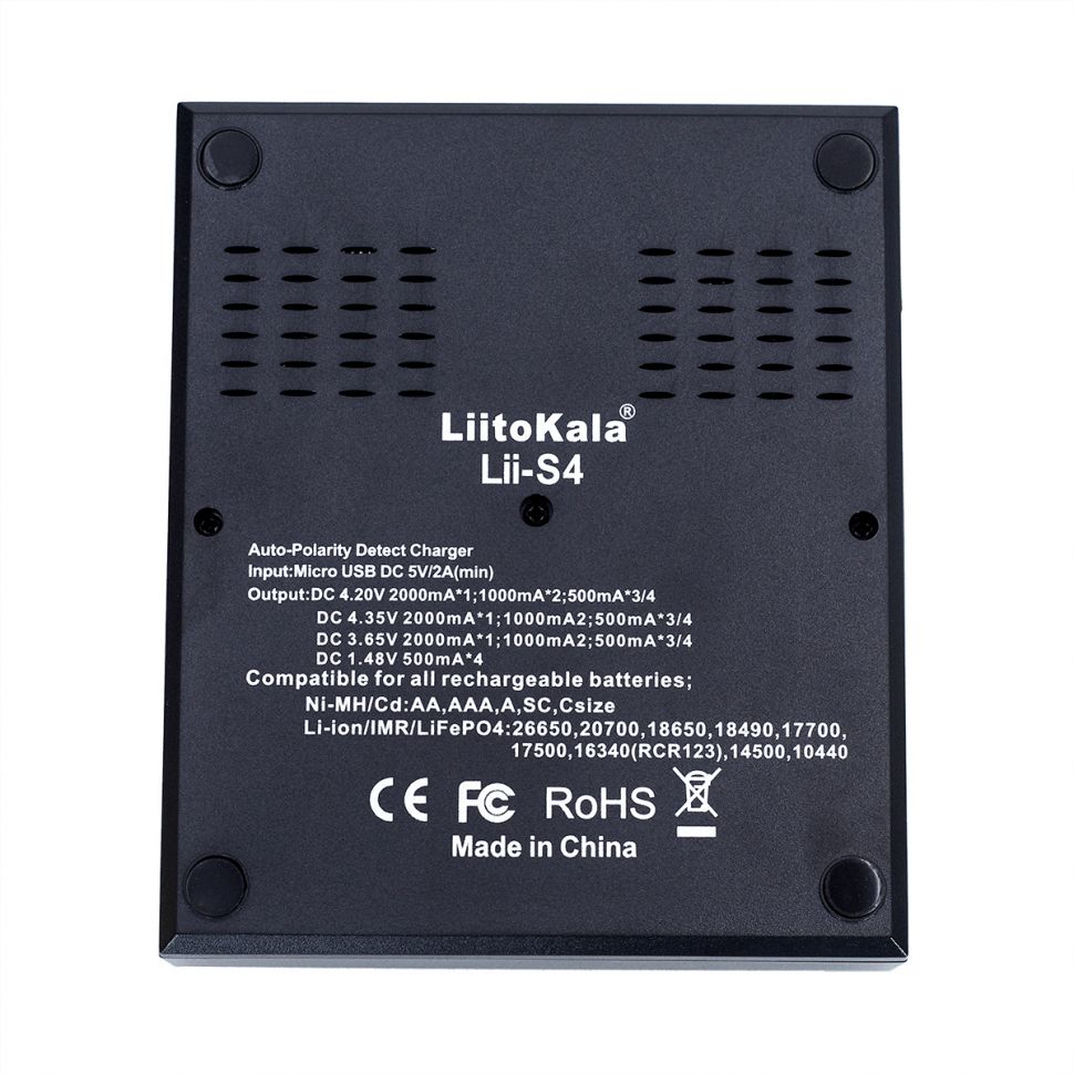 Зарядное устройство Liitokala Lii-S4