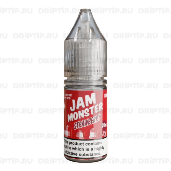 Жидкость Jam Monster Salt - Strawberry 10ml 