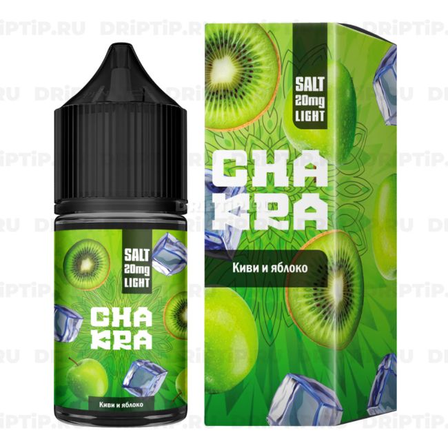 Жидкость Chakra Salt - Киви и яблоко Жидкость Chakra Salt - Киви и яблоко