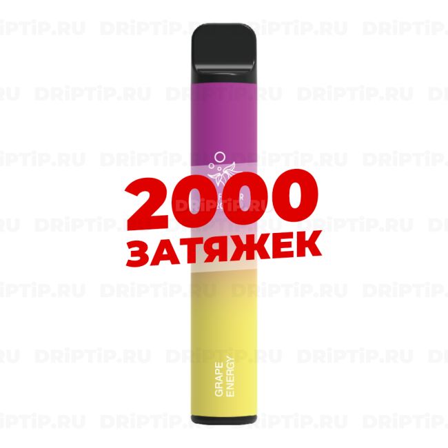 Elf Bar 2000 - Виноградный Энергетик Elf Bar 2000 - Виноградный Энергетик