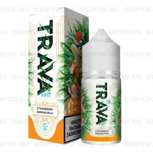Trava Salt - Клубника Банан Молоко