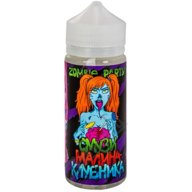 Жидкость Zombie Party Смузи "Клубника+Малина" 0mg, 120ml Жидкость Zombie Party Смузи "Клубника+Малина" 0mg, 120ml