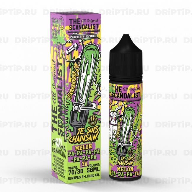 Жидкость The Scandalist - Je Suis Chainsaw Жидкость The Scandalist - Je Suis Chainsaw