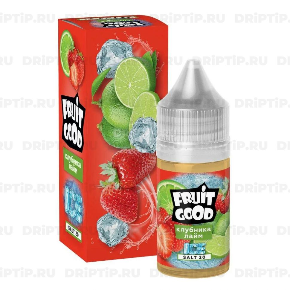 Жидкость Fruit Good Ice Salt - Клубника-Лайм