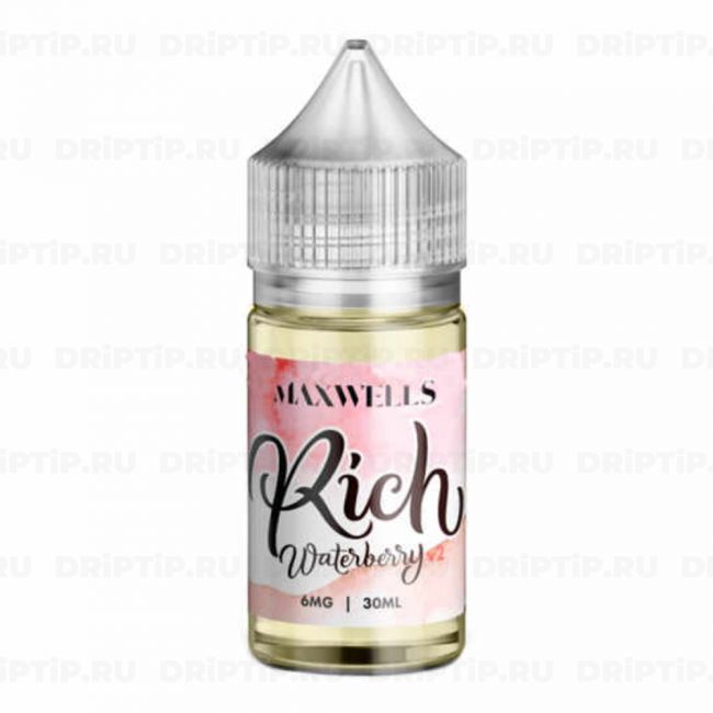 Жидкость Maxwells Salt - Rich Waterberry V2 Жидкость Maxwells Salt - Rich Waterberry V2