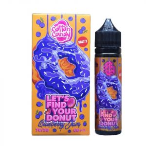 Let`s Find Your Donut Blueberry Jam 3mg 60ml Let`s Find Your Donut Blueberry Jam 3mg 60ml