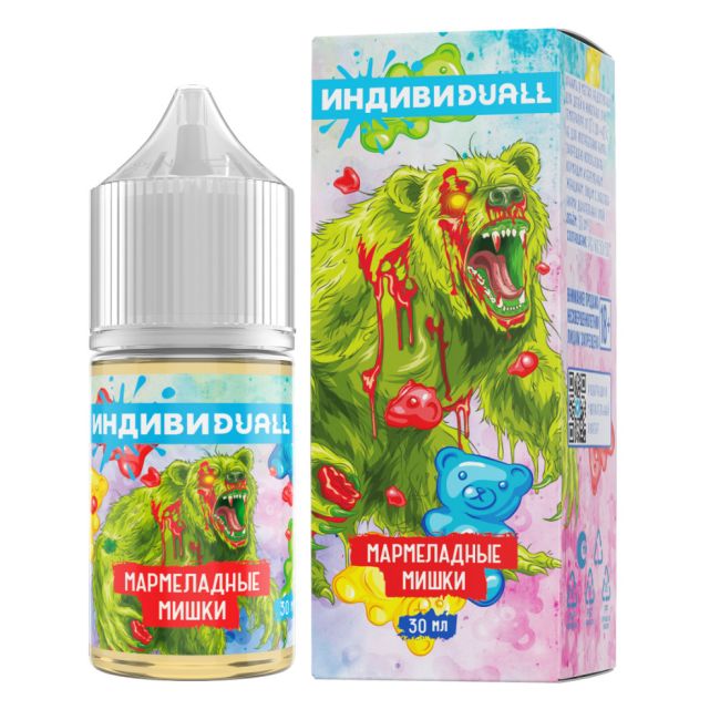 Жидкость ИндивиDUALL Salt - Мармеладные Мишки Жидкость ИндивиDUALL Salt - Мармеладные Мишки