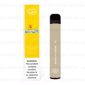 Одноразовая электронная сигарета Puff Bar Plus - Banana Ice Cream Одноразовая электронная сигарета Puff Bar Plus - Banana Ice Cream