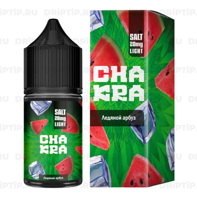 Жидкость Chakra Salt - Ледяной арбуз Жидкость Chakra Salt - Ледяной арбуз