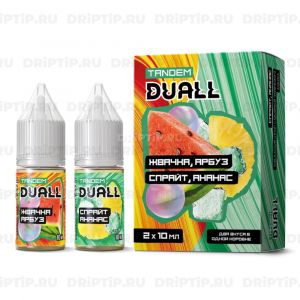 Duall Tandem Salt - Спрайт Ананас и Жвачка Арбуз