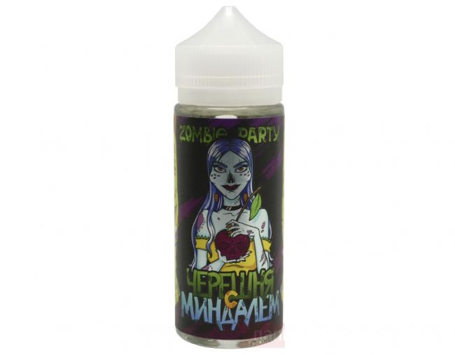 Жидкость Zombie Party Черешня с Миндалем 3mg, 120ml 