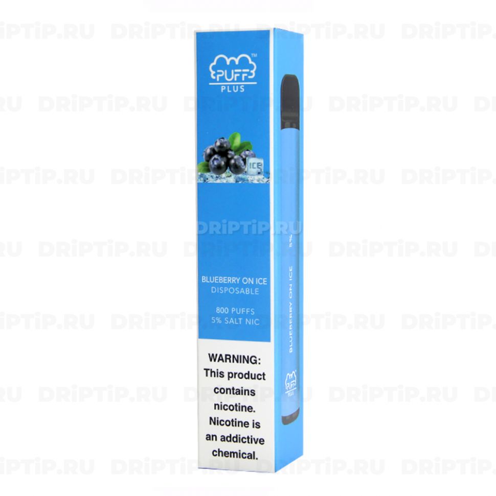 Одноразовая электронная сигарета Puff Bar Plus - Blueberry Ice