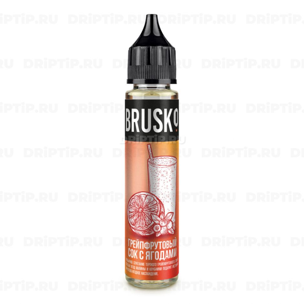 Жидкость Brusko Classic Nic - Грейпфрутовый сок с ягодами