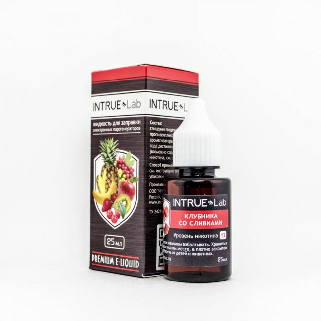 INTRUE Lab Клубника со сливками 25 мл INTRUE Lab Клубника со сливками 25 мл