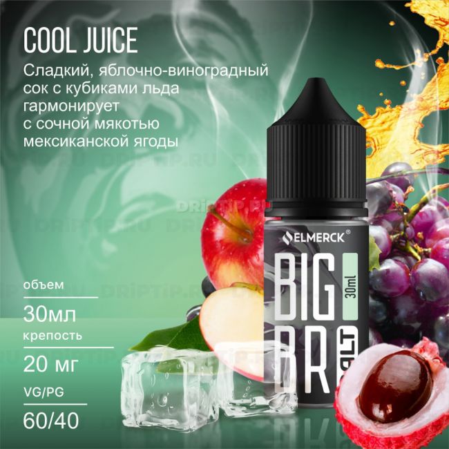 Big Bro Salt - Cool Juice Срок годности до 12.2024 Big Bro Salt - Cool Juice Срок годности до 12.2024