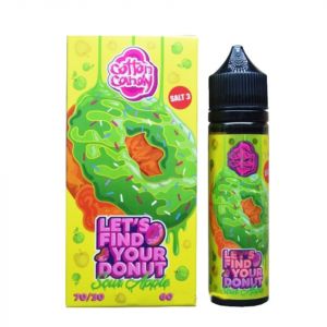 Let`s Find Your Donut Sour Apple 3mg 60ml Let`s Find Your Donut Sour Apple 3mg 60ml