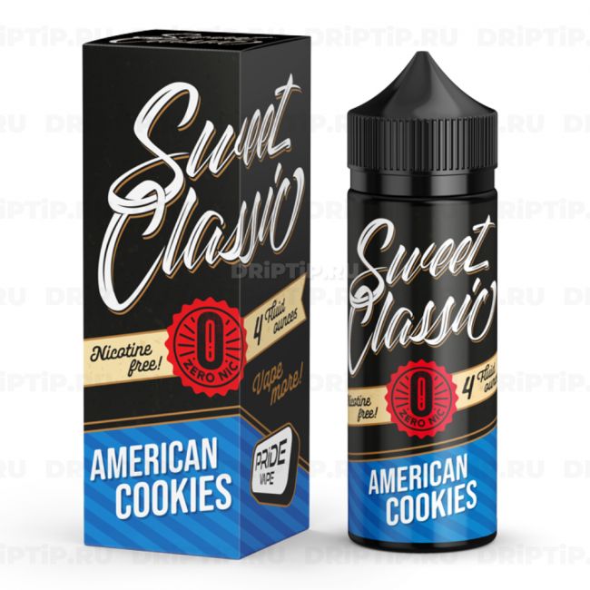 Жидкость American Cookies - Sweet Classic Жидкость American Cookies - Sweet Classic