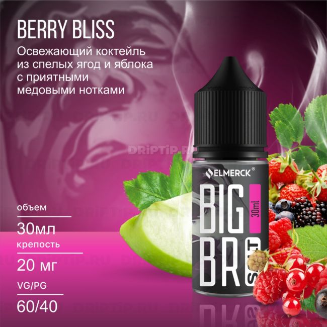 Big Bro Salt - Berry Bliss Срок годности до 12.2024 Big Bro Salt - Berry Bliss Срок годности до 12.2024