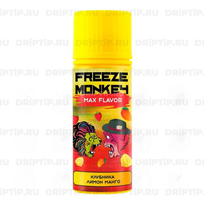 Freeze Monkey Max Flavor - Клубника Лимон Манго Freeze Monkey Max Flavor - Клубника Лимон Манго