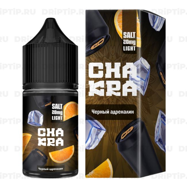 Жидкость Chakra Salt - Чёрный адреналин 