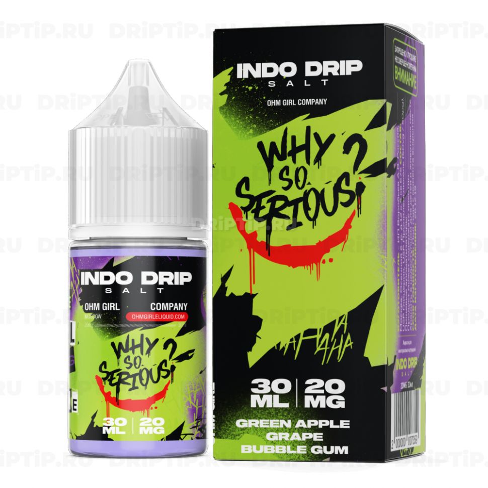 Жидкость Indo Drip Salt - Why So Serious