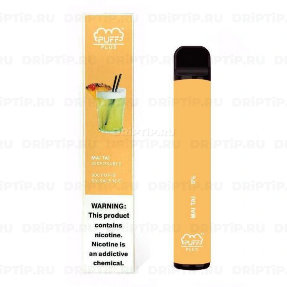 Одноразовая электронная сигарета Puff Bar Plus - Mai Tai