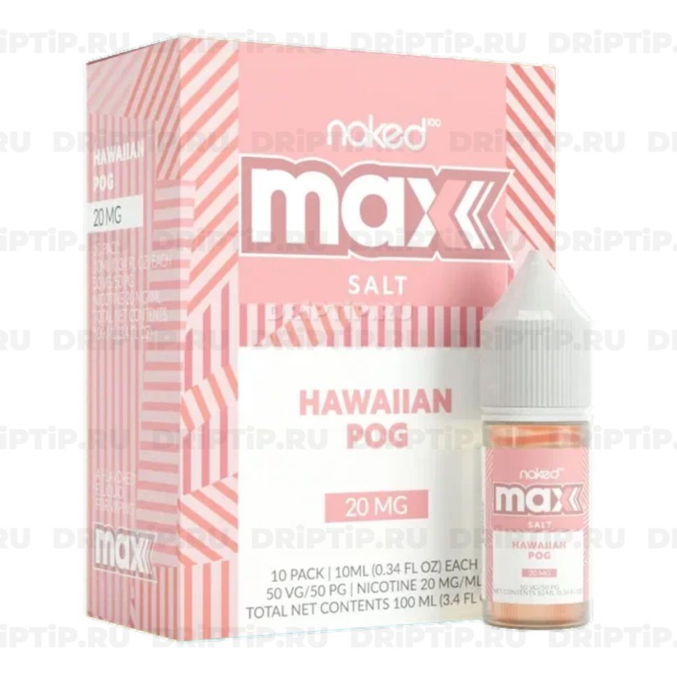 Naked 100 Max Salt - Hawaiian Pog