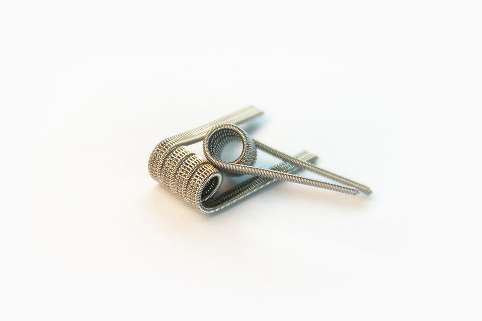 Triple Staggered Fused Clapton Coil