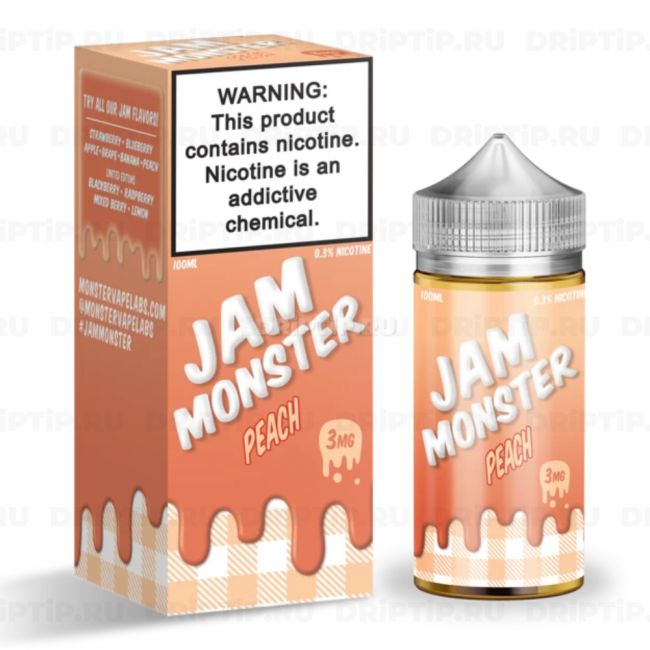 Жидкость Jam Monster - Peach Жидкость Jam Monster - Peach
