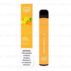 Одноразовая электронная сигарета Puff Bar Plus - Mango Pineapple Одноразовая электронная сигарета Puff Bar Plus - Mango Pineapple