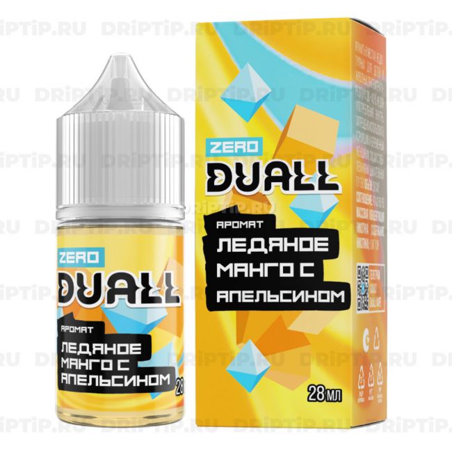 Жидкость Duall Zero - Ледяное манго с апельсином Жидкость Duall Zero - Ледяное манго с апельсином