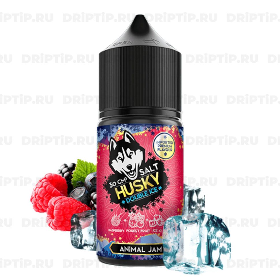 Жидкость Husky Import Double Ice - Animal Jam (конструктор)